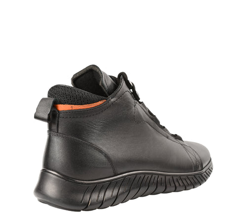 Ghete sport, barbati, GORETTI, B64-1945 negru, piele naturala